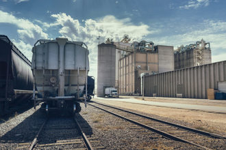 Grain transportation via rail photo cred adobe stock e