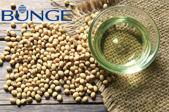 Bunge logo with soybeans e