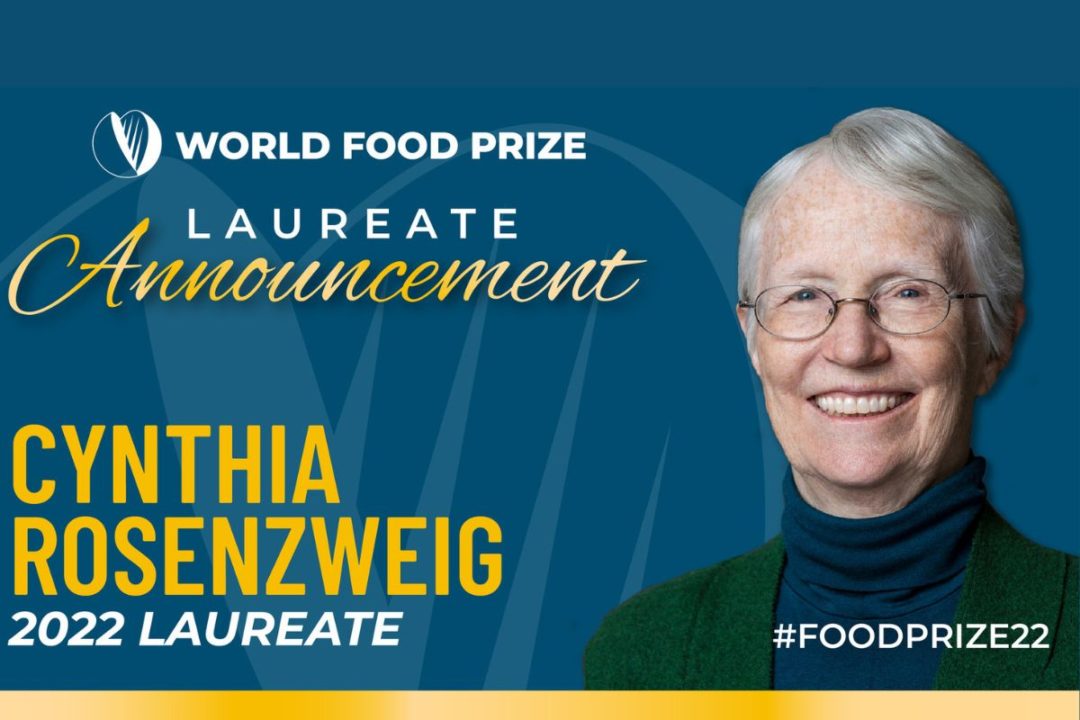 World Food Prize 2022_Cynthia Rosenzweig