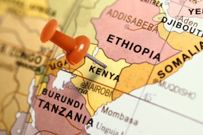 Kenya map