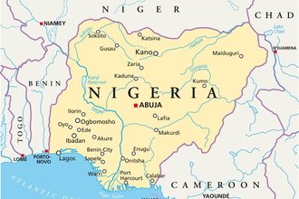 Nigeria map cr adobe stock e