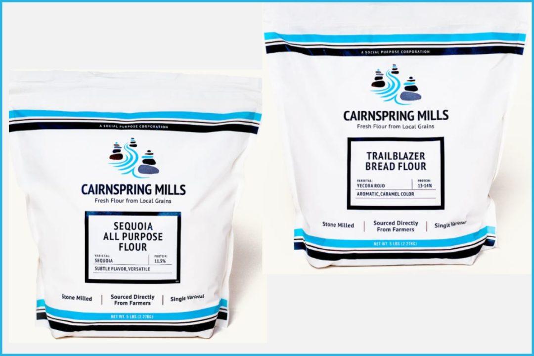 Cairnspring Mills flour bags