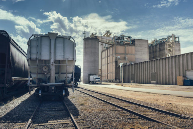 Grain-transportation-via-rail