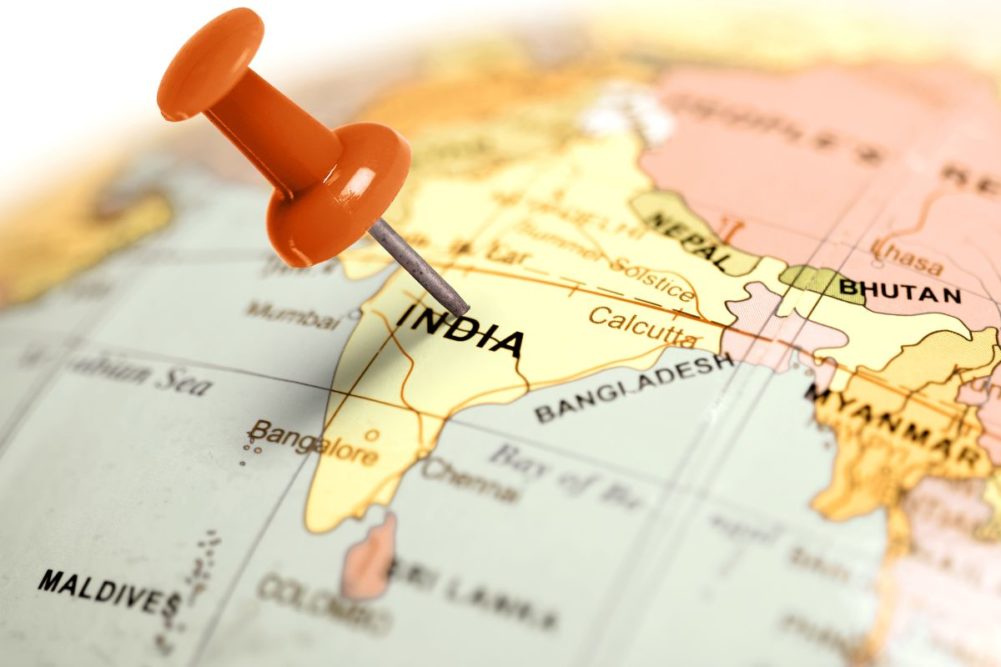 India-map-pin