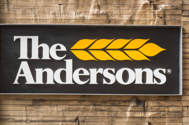 The Andersons sign