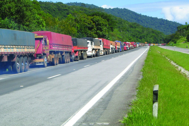 Brazil truck traffic