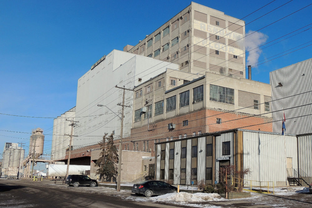 ADM flour milling facility in Calgary