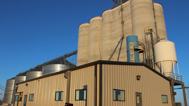 Bunge grain facility in Montana