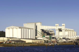 CBH facility in Port of Albany