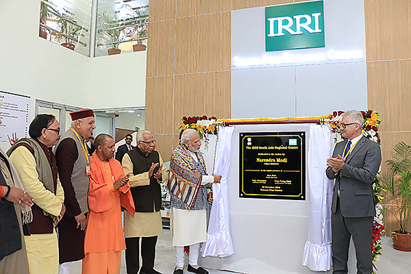IRRI SARC facility opening in India