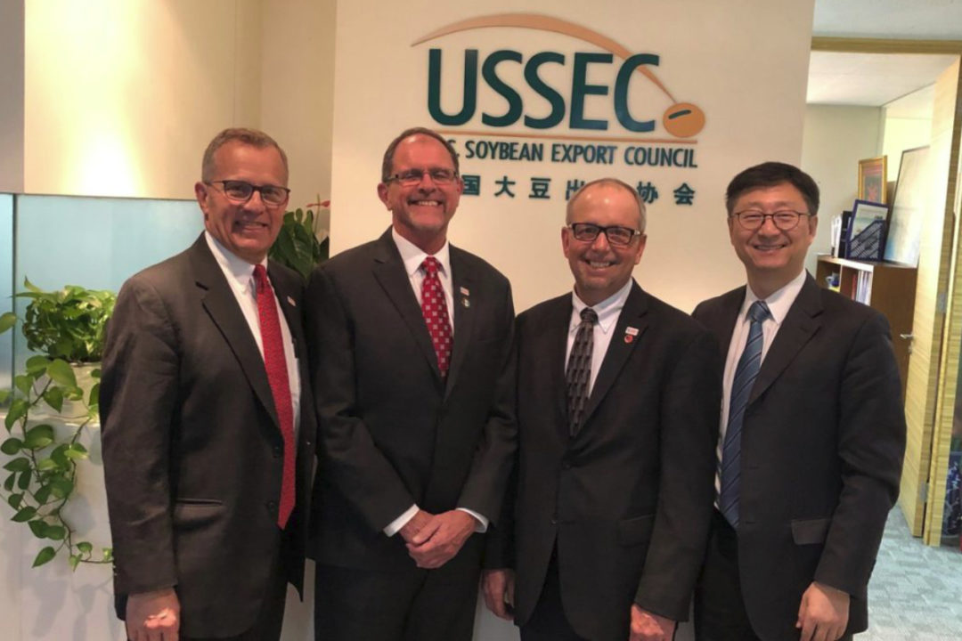 US soy leaders meet with Chinese importers