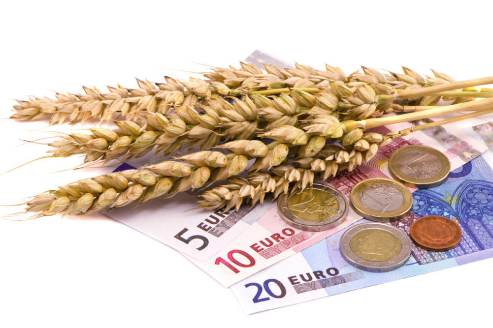 wheat and euros