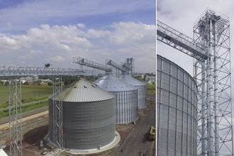 Grain storage and handling in North America
