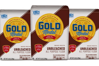 General mills five pound bags of gold medal unbleached flour photo cred general mills e