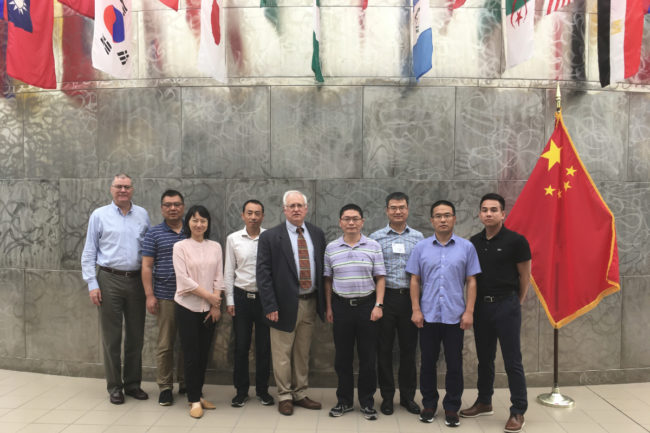 Members of the U.S. Grains Council China trade team