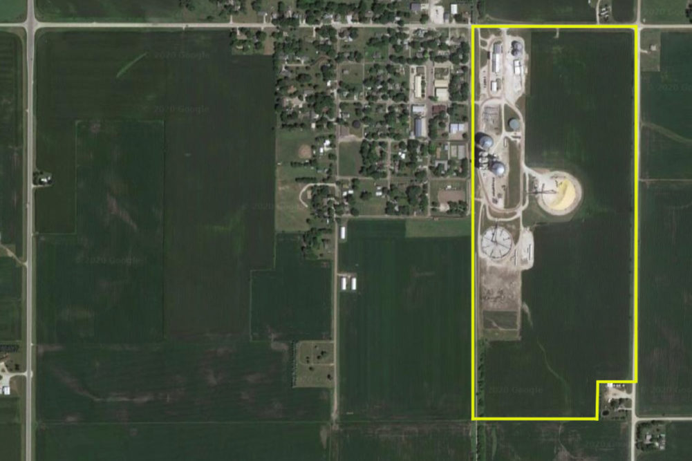 Landus Cooperative proposed feed mill site