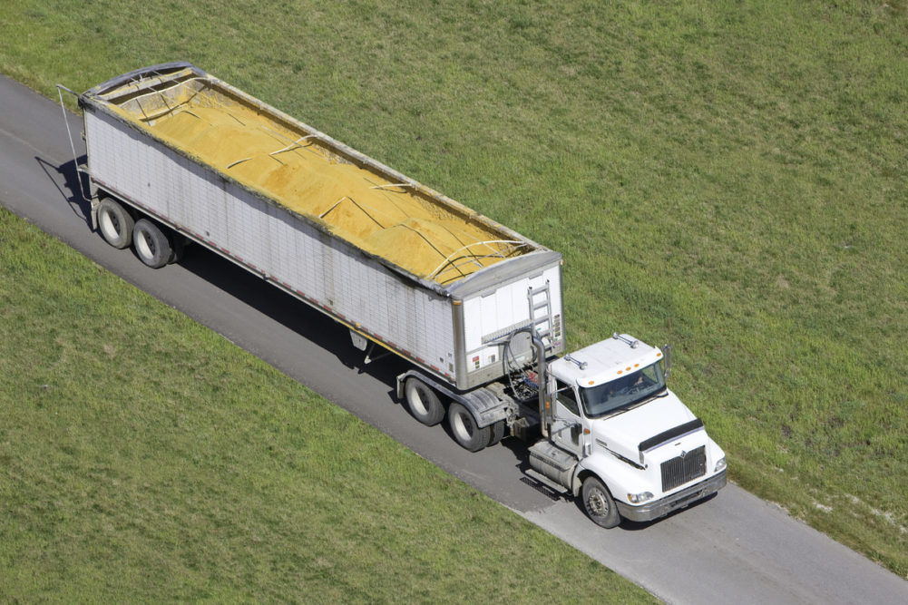 grain truck transportation