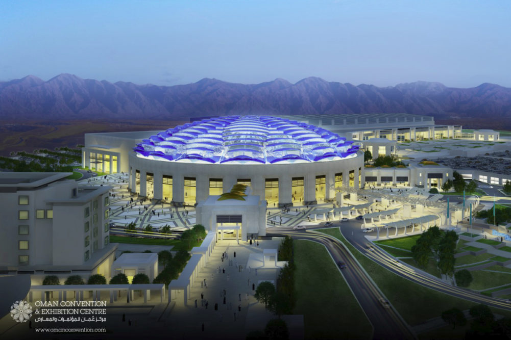 Oman Convention & Exhibition Center in Muscat Oman