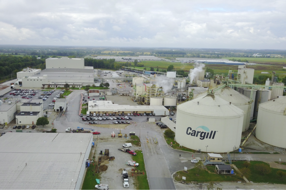 Cargill Sidney Ohio US soy crush facility